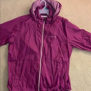 Columbia windbreaker (gently used)